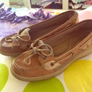 Sperry Tan Boat Shoe